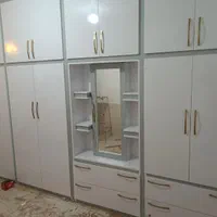 کمد دیواری و کابینت آشپزخانه جاکفشی ودرب چوبی|جاکفشی، کمد، دراور|لردگان, |دیوار