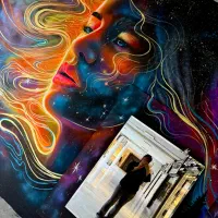 نقاشی دیواری/نقاشی فلورسنت