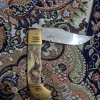 چاقو اصل ۸تهک  و تسبیح نقره کوب