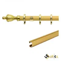 فروش چوب پرده ی طلایی