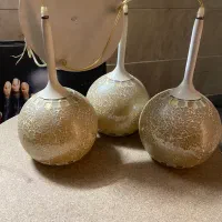 لوستر سه حباب