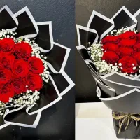 پذیرش سفارش باکس گل/ دسته گل عروس و گل تزیینی