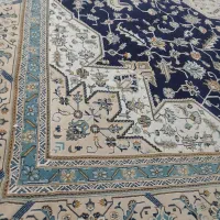 فرش 12متری ماشینی سرمه ای