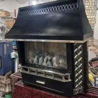 شومینه کوچک دیواری وزمینی زیبا وشیک و آنتیک|بخاری، هیتر، شومینه|آران و بیدگل, |دیوار