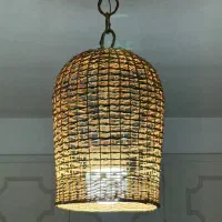 لوستر حصیری