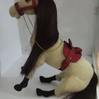 اسب زیبای دست بافت|صنایع دستی و سایر لوازم تزئینی|مشهد, چاهشک|دیوار