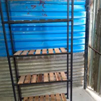 قفسه شلف چوبی شکیل