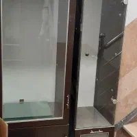 میز تلویزیون وکمدویترین دوطرف،و جاکفشی آینه