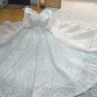 لباس عروس دنباله دار