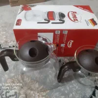 قوری کتری شیشه ای