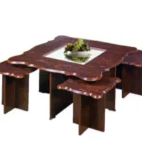 مبل ۶ نفره به همراه جلو مبلی ۵تکه|مبلمان خانگی و میز عسلی|سنگر, |دیوار