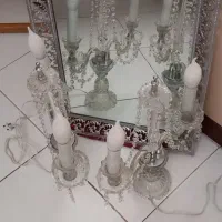 اینه شمعدان کاملا سالم