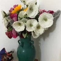 گلهای مصنوعی چند مدل باهم ۱تومن بدون جای گلدون|گل مصنوعی|تهران, افسریه شمالی|دیوار