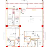 اسکلت دوواحدی با دیوارچینی/فرهنگیان