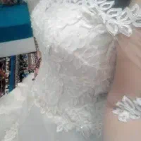 دوعددلباس عروس مزون دوز فقط اصلا پوشیده نشده