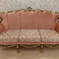 مبلمان استیل شیک با غذاخوری ۸نفره نو (برند دقت)|مبلمان خانگی و میز عسلی|مشهد, شهید بهشتی|دیوار