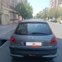 پژو ۲۰۶ مدل ۸۷ تمیز خانگی