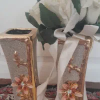دوتا نمکدان جا آبلیموی سس خوری وجاشکری دوتا گلدان|ظروف سرو و پذیرایی|تهران, زمزم|دیوار