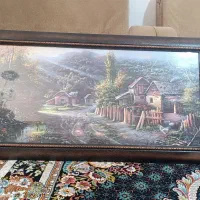 فروش تابلو مزرعه|تابلو فرش|سمنان, |دیوار