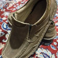 کفش کلارک چرم طبیعی نبوک کاملآ نو