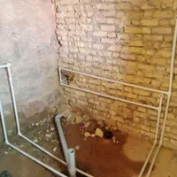 لوله کشی اب وفاضلاب نصب شیرالات پمپ وغیره