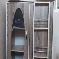 کمد بچه دو درب و کریر مناسب سیسمونی