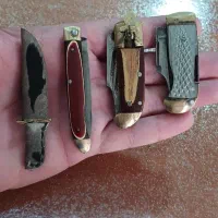 چاقو جیبی تاشو ۴ عدد