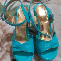 کفش پاشنه بلند زنانه/دخترانه/مشکی/نقره ای/سبز