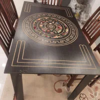 میزناهارخوبی چوبی ۶ نفره