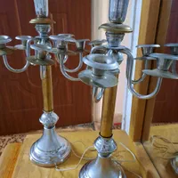 یک جفت شمعدان|چراغ خواب و آباژور|مشهد, نوید|دیوار