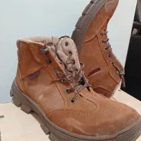 نیم بوت چرم خالص