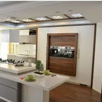 کابینت آشپزخانه اینه ای هایگلاس