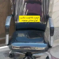 بدون دسته جک دار صندلی کامپیوتر چرخدار مدیریتی اپن
