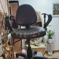 میز تحریر MDF و صندلی گردان اداری|میز تحریر و کامپیوتر|رشت, فلسطین|دیوار
