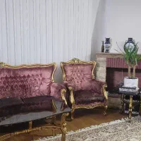 مبلمان نیمه استیل ۷نفره