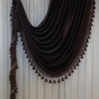 دوعددوالان پرده مدل شالی