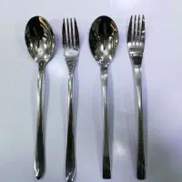 قاشق چنگال به صورت تکی