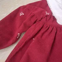 پیراهن پاییزه یلدایی|کفش و لباس بچه|قم, سالاریه|دیوار