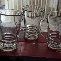استکان ۴دست خیار خوری و شکلات خوری