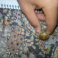 انگشترعقیقنقرهایارپایین|کلکسیون اشیاء عتیقه|ایرانشهر, |دیوار