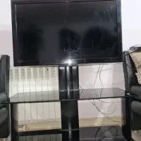 تلویزیون ۴۰ سامسونگ اصل با میز و دستگاه|تلویزیون و پروژکتور|زرند, |دیوار