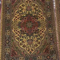 کناره و قالیچه و پشتی دستبافت|فرش|رشت, حاجی آباد|دیوار