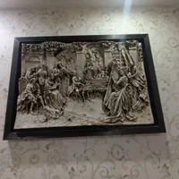 تابلوی دیواره طرح مراسم چوبی