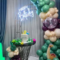 ریسه بادکنکی کمتر از ۲۴ساعته آماده شده