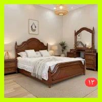 سرویس تخت خواب دونفره مدل سناتور(تولیدی بی واسطه)