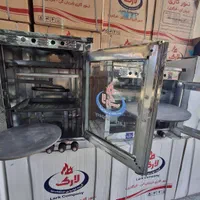 تنور گازی ساج دار ۲سینی تک چدن و ۲چدن ۲سینی