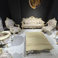 مبل کلاسیک راحتی استیل مینی مال مبل مدرن|مبلمان خانگی و میز عسلی|کرج, برغان|دیوار