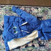 کاپشن بچگانه کلاه دار،طرح دار