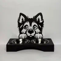 ظرف غذا دوقلو سگ و گربه