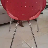 صندلی نیلپر قرمز پایه فولادی|مبلمان اداری|مشهد, گوهرشاد|دیوار